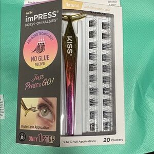 Impress press on Natural falsies. NIB.